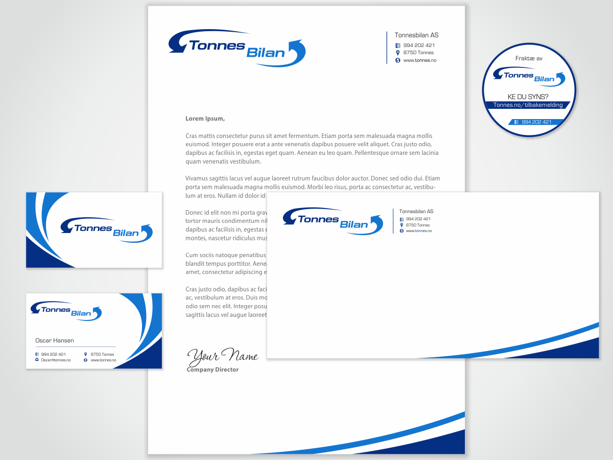 Stationery Design by HYPdesign for Tonnes Skips | Design #1351866