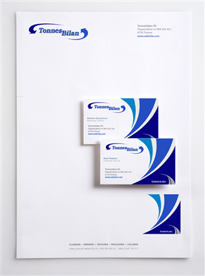 Stationery Design by Jason Vantran for Tonnes Skips | Design #1344096