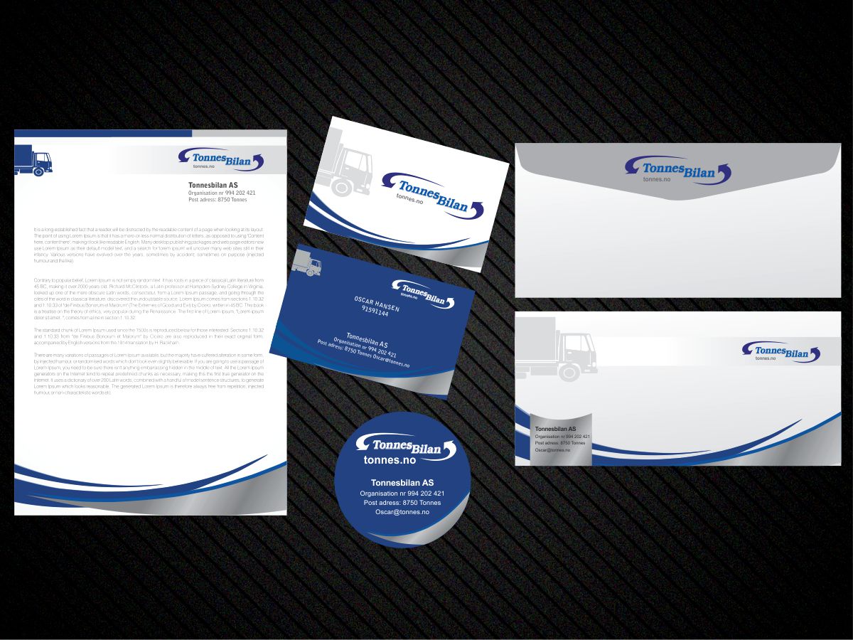 Stationery Design by rahulahirwar for Tonnes Skips | Design #1347900