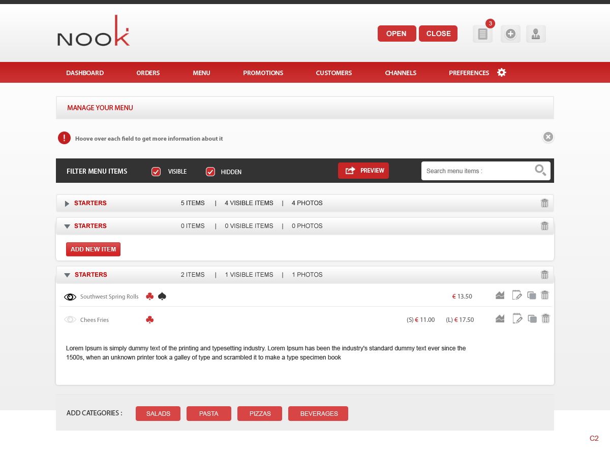 Web Design by pb for NOOK Services | Design #1347086