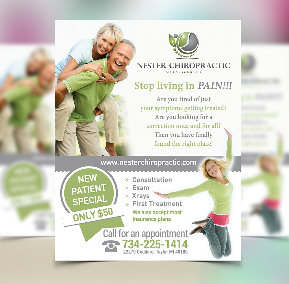 chiropractic flyer