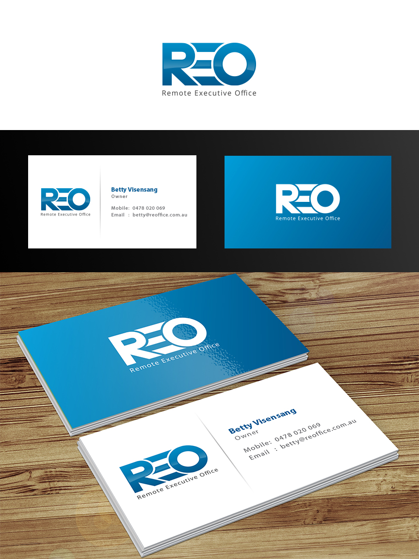Business Card Design by art by SUGU for Remote Executive Office | Design: #4753134