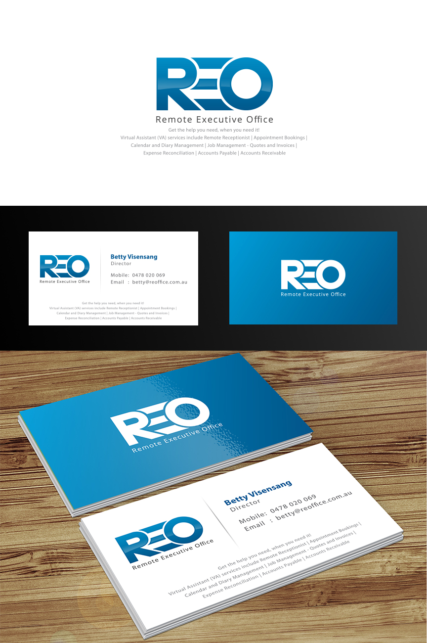 Business Card Design by art by SUGU for Remote Executive Office | Design #4762393