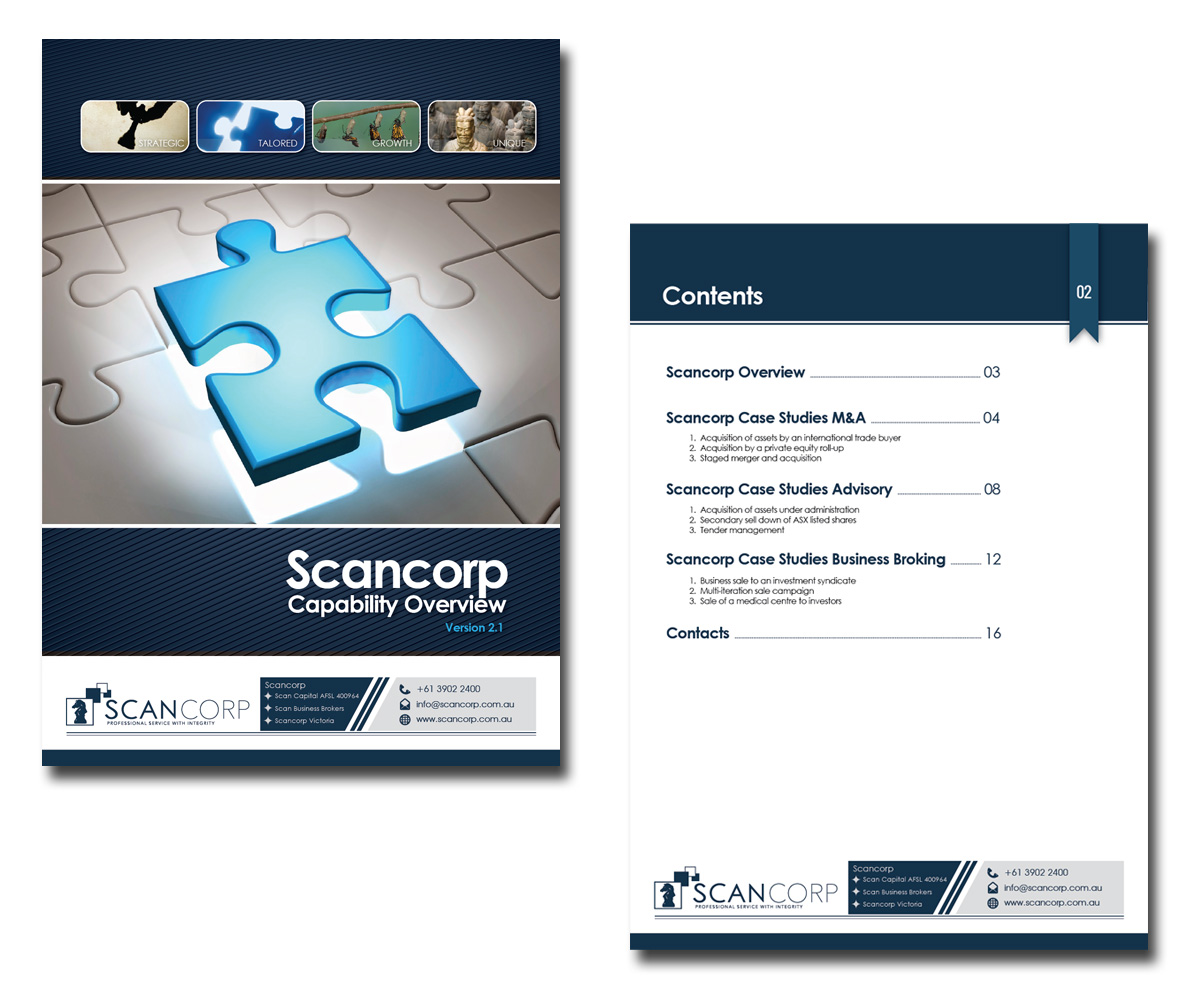 Catalogue Design by Andrew1965 for this project | Design #4762568