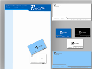 Stationery Design by T2Dezign for Maitland Law Firm | Design: #230931