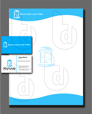 Design de Papeterie par Gavin Shiminski Designs pour Maitland Law Firm | Design : #229230