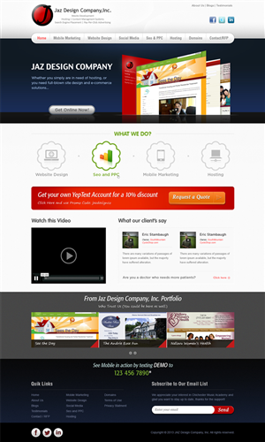 Web Design by Mayank Patel