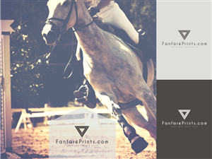 FanfarePrints.com where Sport meets Style    | Logo Design by nusdofficial