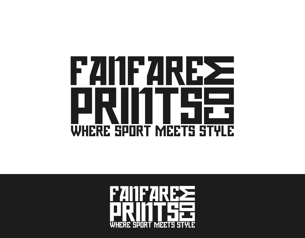 Diseño de Logo por The Deno Technology para Fanfare Prints | Diseño #4768390