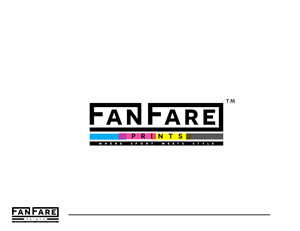 Logo-Design von JTdsign für Fanfare Prints | Design: #4767165