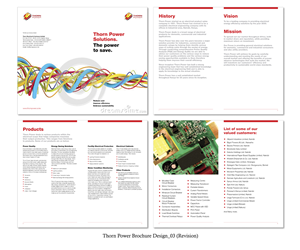 Diseño de Brochure por SP Designwork para Thorn Electrical & Hardware Limited | Diseño: #4759559