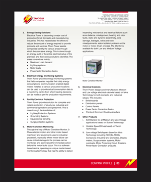 Diseño de Brochure por nng para Thorn Electrical & Hardware Limited | Diseño: #4747515