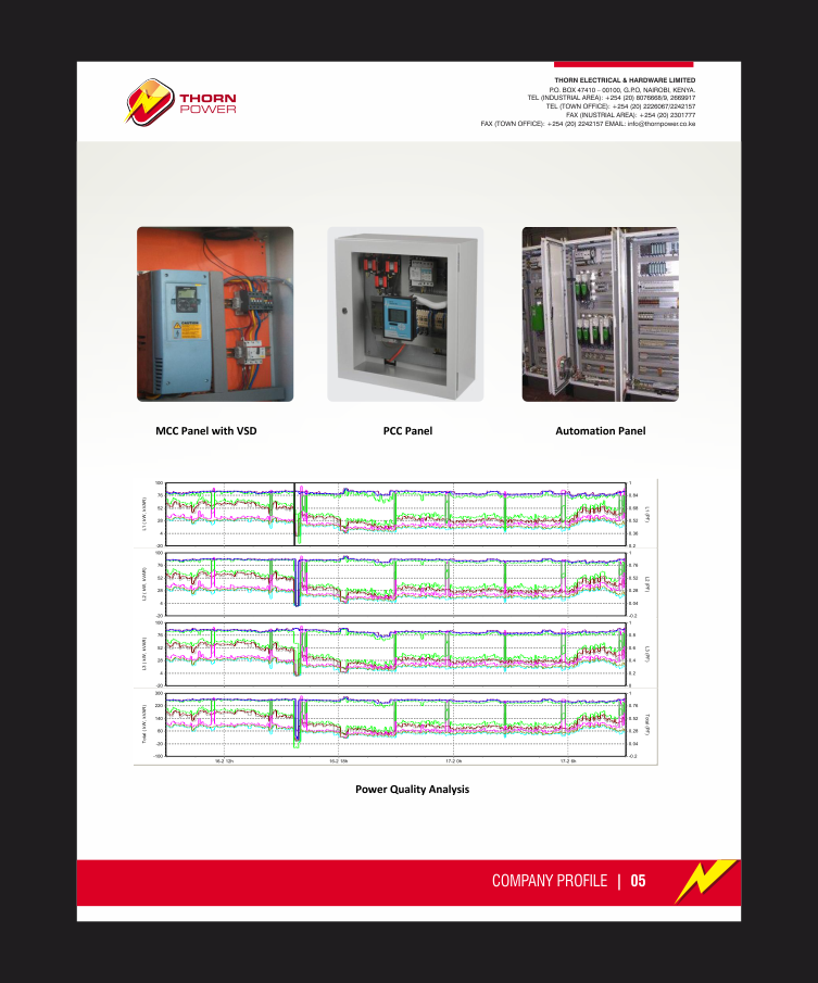 Diseño de Brochure por nng para Thorn Electrical & Hardware Limited | Diseño #4747598