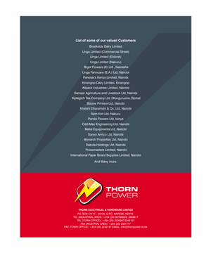 Diseño de Brochure por nng para Thorn Electrical & Hardware Limited | Diseño: #4747621