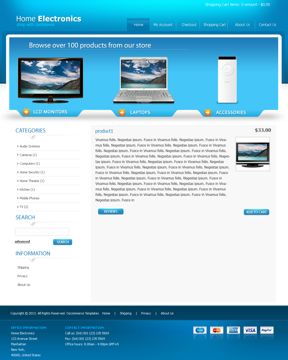 Diseño Web por statite2013 para Electronik House | Diseño #1345070