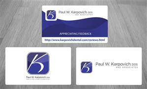 Business Card Design by Sbss for Paul Karpovich, DDS | Design: #1348665