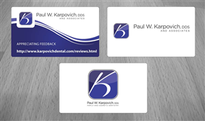 Business Card Design by Sbss for Paul Karpovich, DDS | Design: #1348668