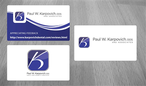 Business Card Design by Sbss for Paul Karpovich, DDS | Design: #1348669