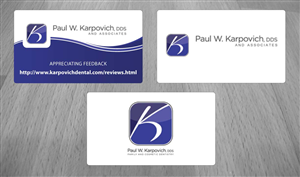 Business Card Design by Sbss for Paul Karpovich, DDS | Design: #1348671