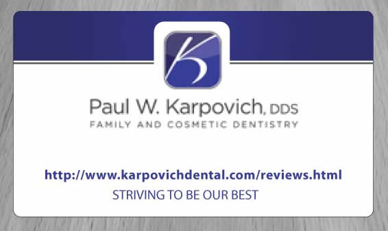 Business Card Design by Sbss for Paul Karpovich, DDS | Design #1352042