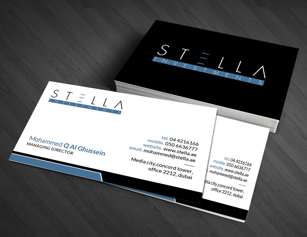 Business Card Design by  Artman for this project | Design #4760770