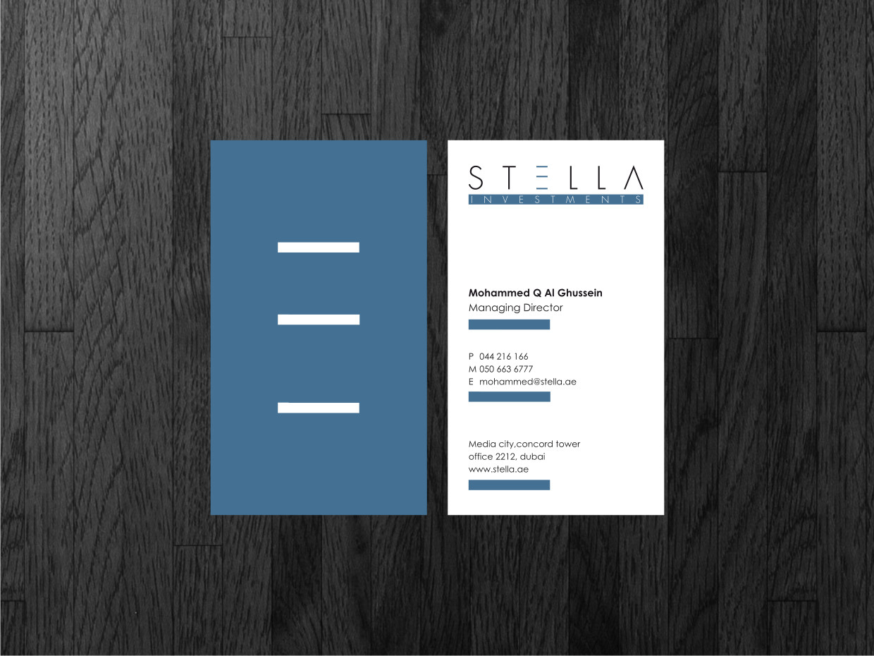 Visitenkarten-Design von Atvento Graphics für dieses Projekt | Design #4748971