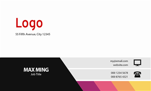Business Card Design by esajussila2