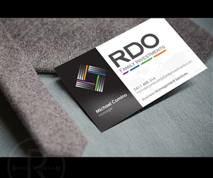 Business Card Design by Rich_LHA for RDO Family Investments Pty Ltd | Design: #4809005