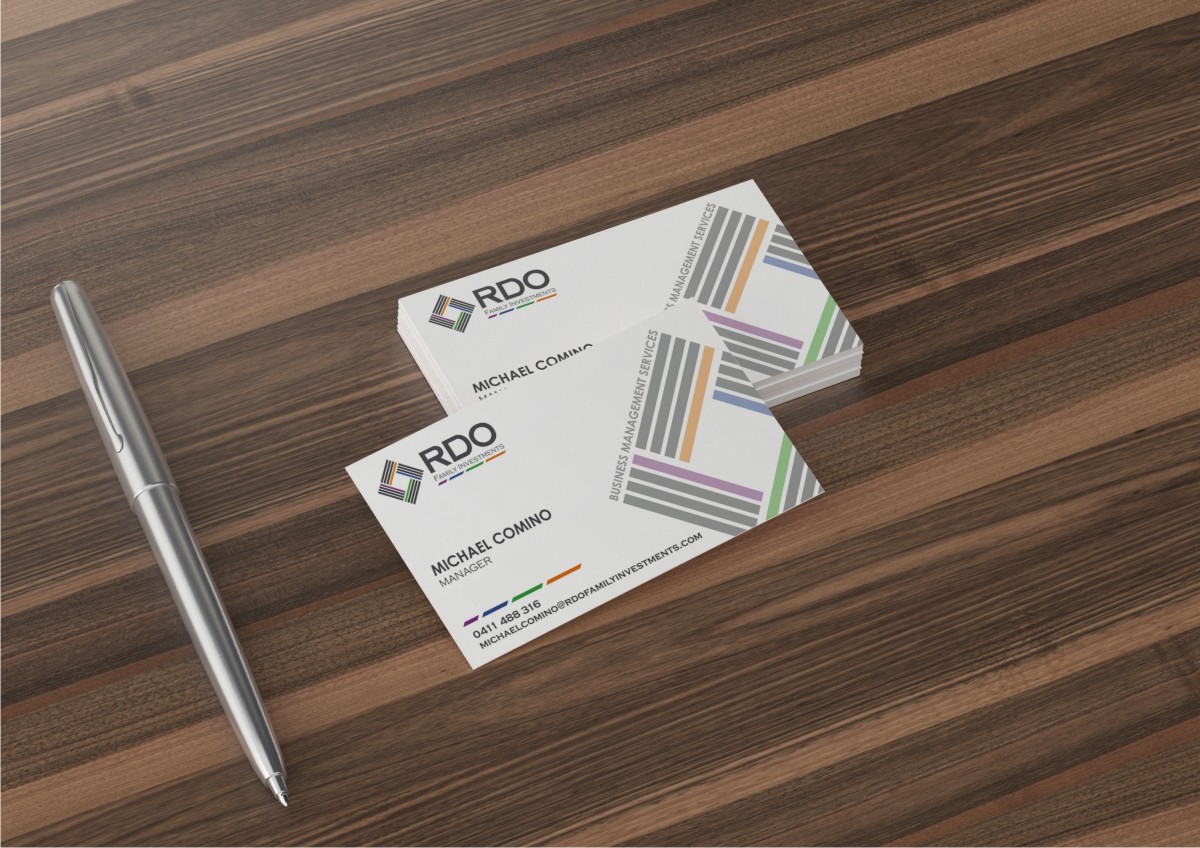 Business Card Design by Amduat Design for RDO Family Investments Pty Ltd | Design #4749881