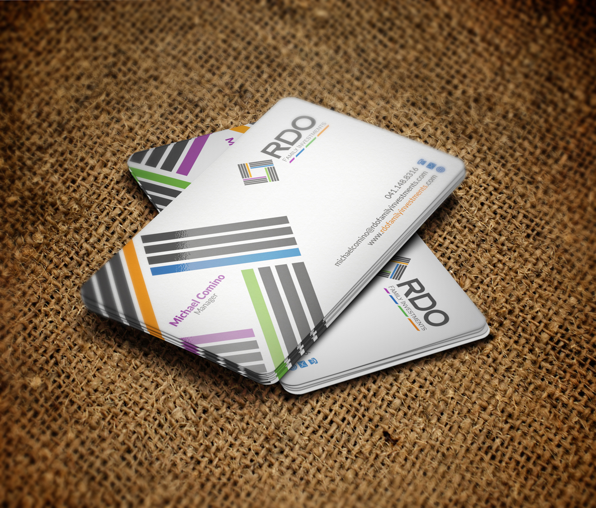 Business Card Design by WebixBD for RDO Family Investments Pty Ltd | Design #4762111