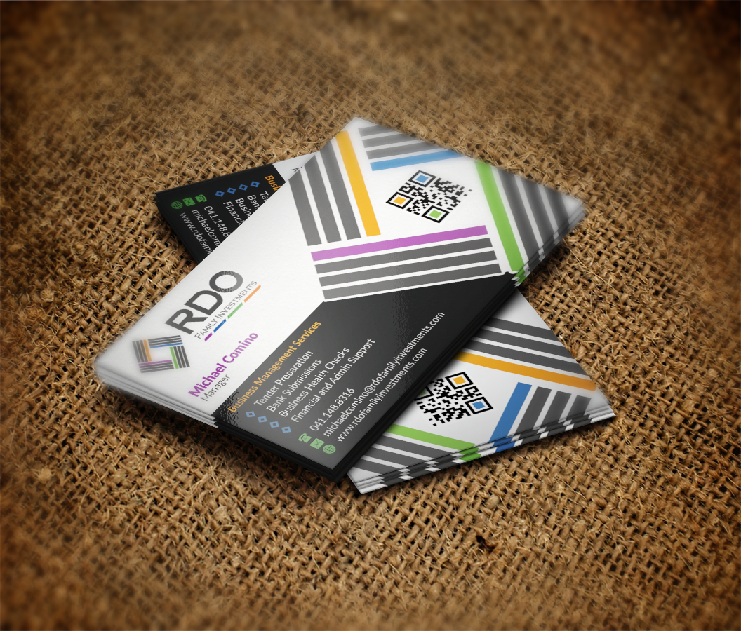 Business Card Design by WebixBD for RDO Family Investments Pty Ltd | Design #4771626