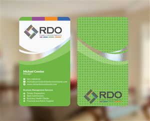 Business Card Design by WebixBD for RDO Family Investments Pty Ltd | Design: #4771638