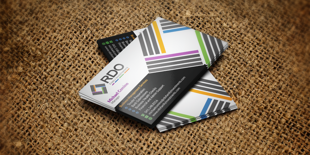 Business Card Design by WebixBD for RDO Family Investments Pty Ltd | Design #4773532