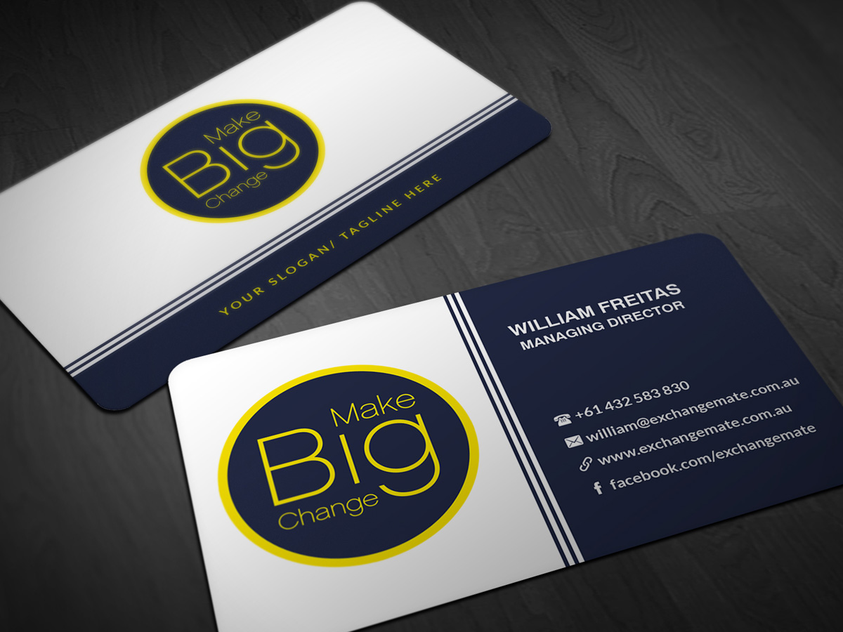 Business Card Design by Pointless Pixels India for this project | Design #4748514
