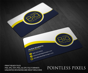 Diseño de Tarjeta de Presentación por Pointless Pixels India para este proyecto | Diseño #4752126