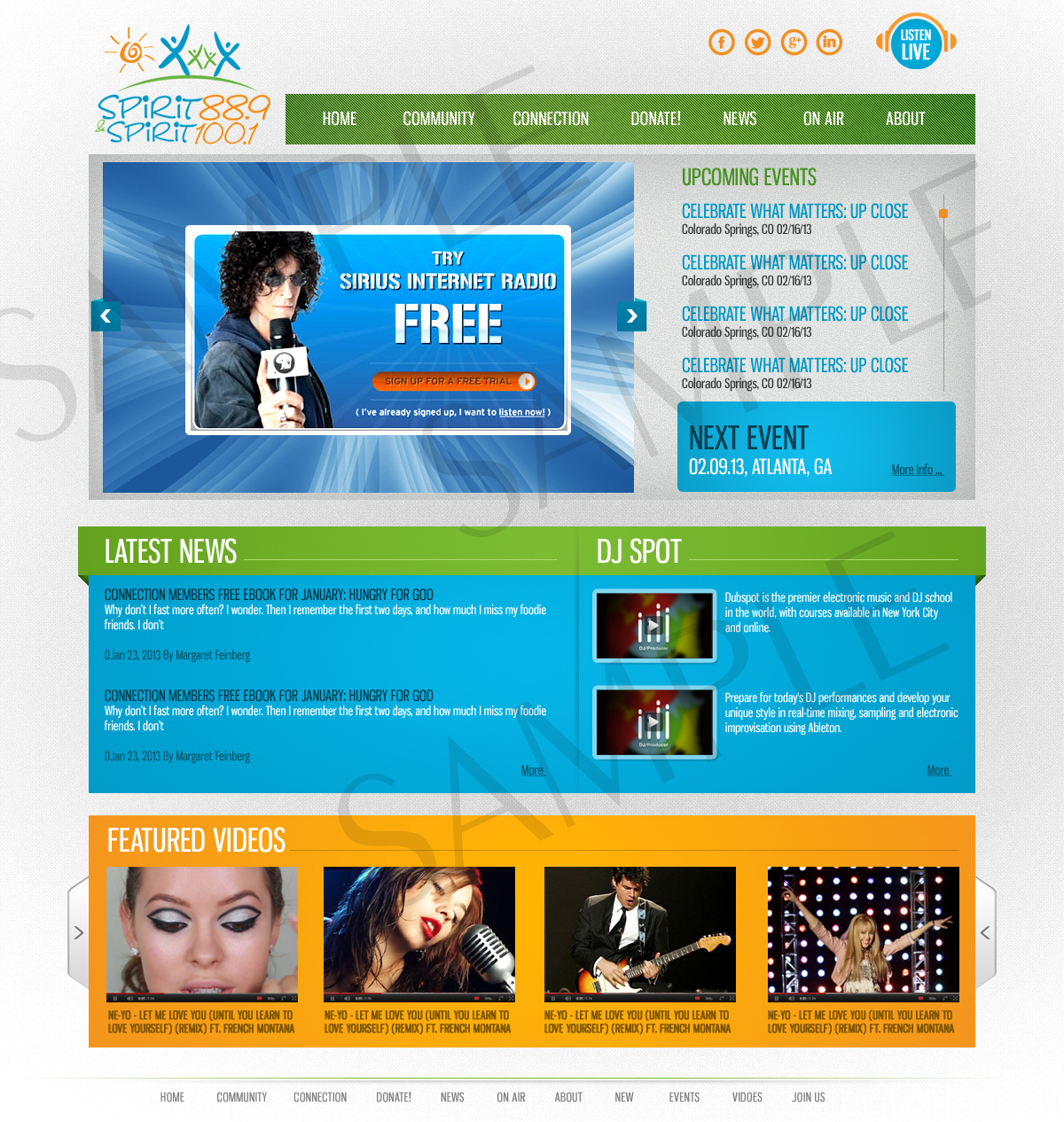 Wordpress Design by webwinner for Community Educational Broadcasting, Inc. | Design #1394125
