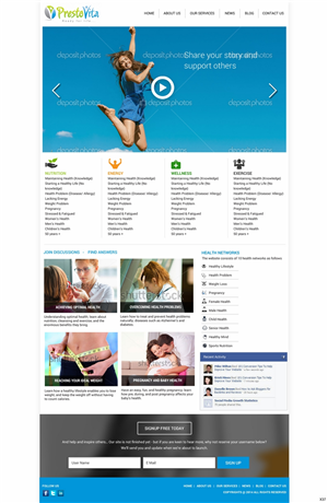 Web Design by pb for this project | Design: #4769742
