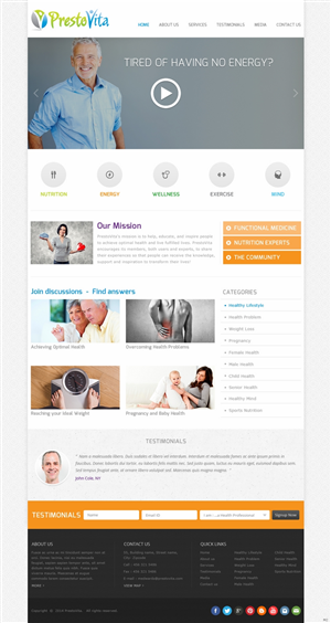 Web Design by pb for this project | Design #4769744