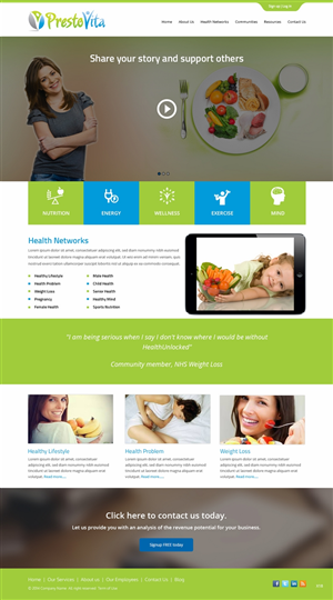Web Design by pb for this project | Design: #4778483