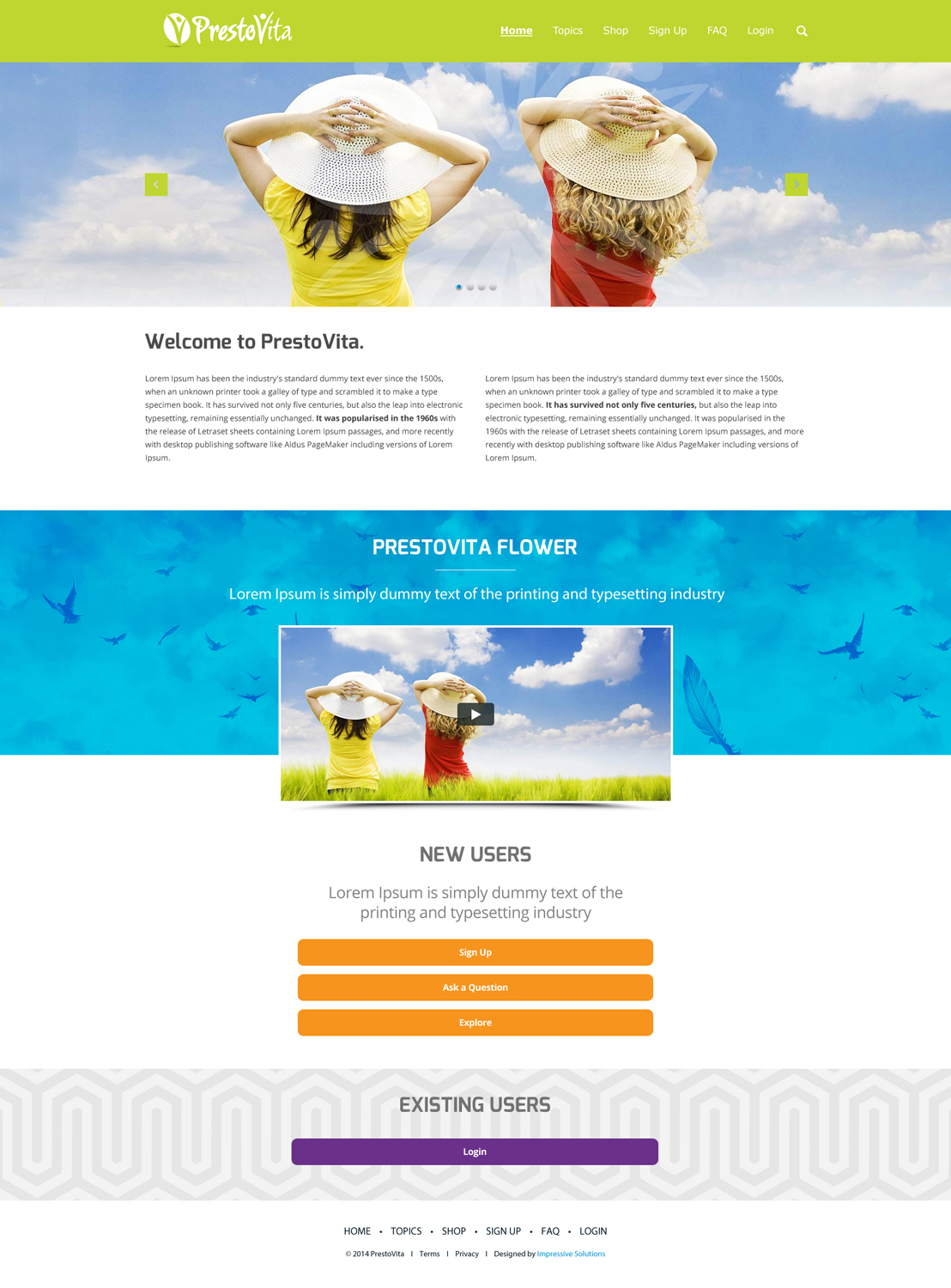 Web Design by Impressive Solutions for this project | Design #4757270
