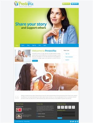 Web Design by iLibart for this project | Design #4802977