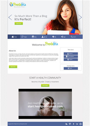 Web Design by iLibart for this project | Design: #4802987