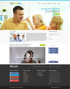 Web Design by iLibart for this project | Design: #4803108