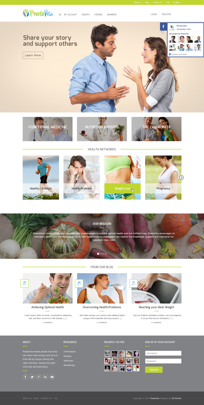 Web Design by Da Miracle for this project | Design #4826181