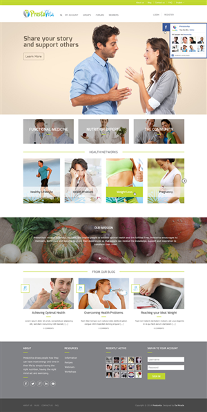 Web Design by Da Miracle for this project | Design: #4826181