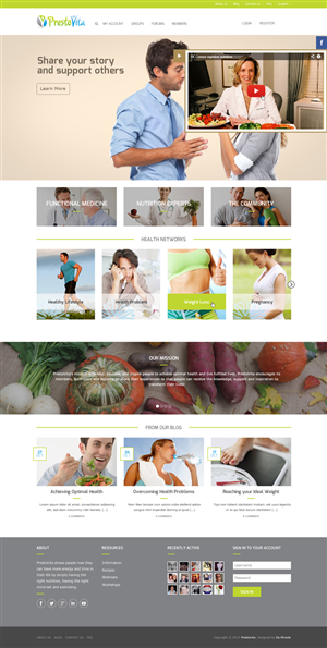 Web Design by Da Miracle for this project | Design: #4826199
