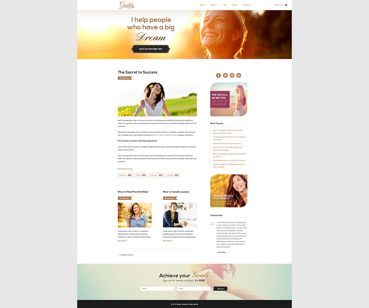 Web Design by webheroes for this project | Design #4775339