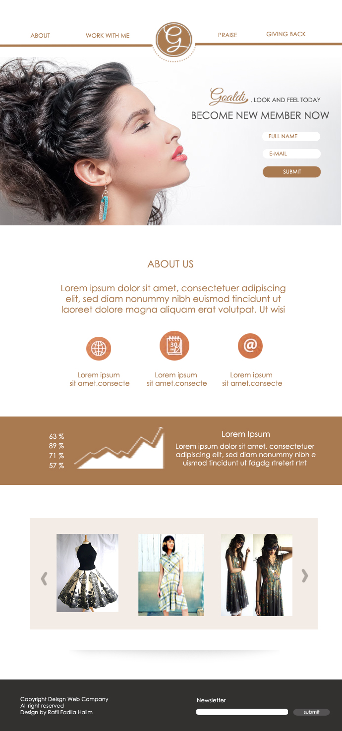 Web Design by rafliraflu for this project | Design #4810950