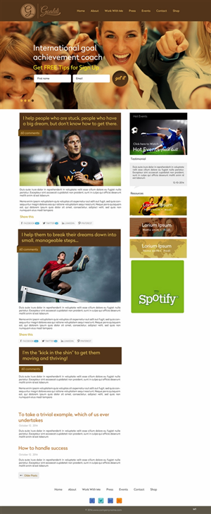 Web Design by pb for this project | Design: #4769362
