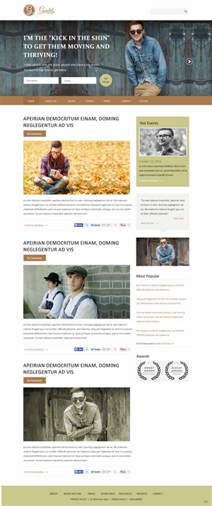Web Design by pb for this project | Design: #4769398
